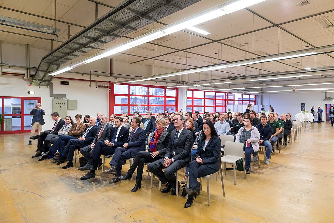 Eröffnung des Start-up Corners