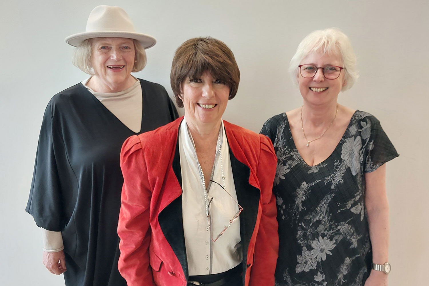 Die Spioninnen Lilli Pöttrich, Beatrice Schevitz und Heidi Thiel zu Gast an der Hochschule Campus Wien.