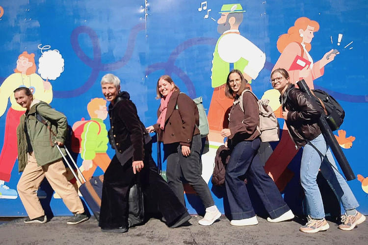 von links nach rechts – Saskia Ehrhardt, Melanie Zeller, Julia Stiller, Anna Gamperl und Marianne Skopal
